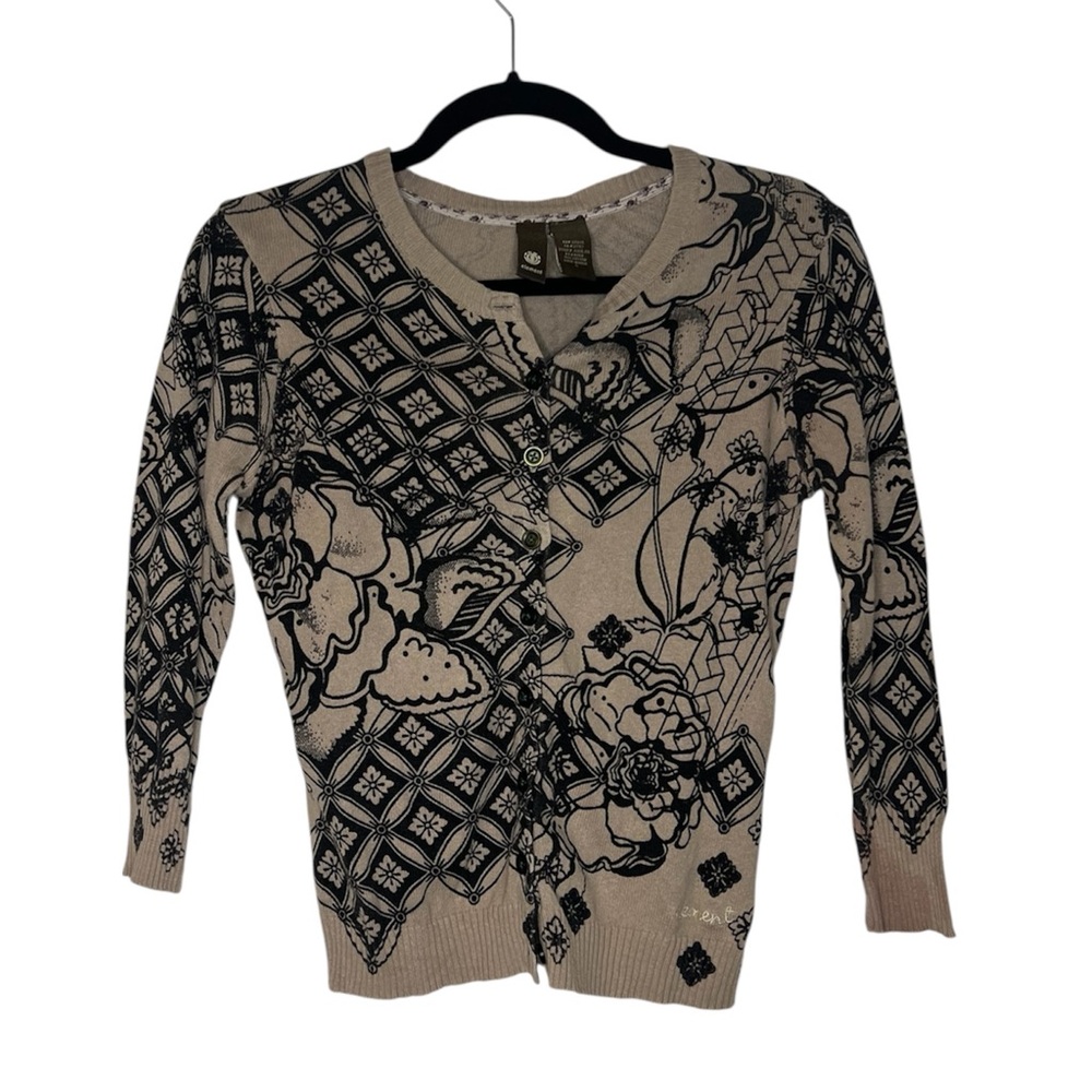 Elements Floral Patterned Cardigan size Medium